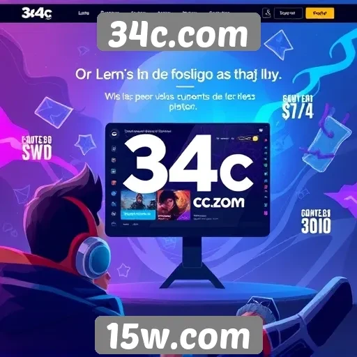 Análise das funcionalidades do site de jogos 34c
