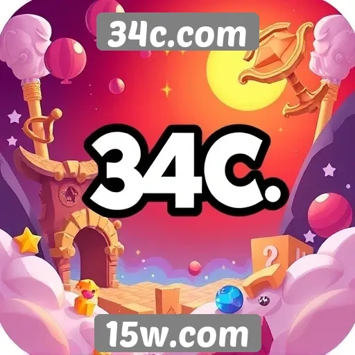 Variedade de jogos oferecidos por 34c.com